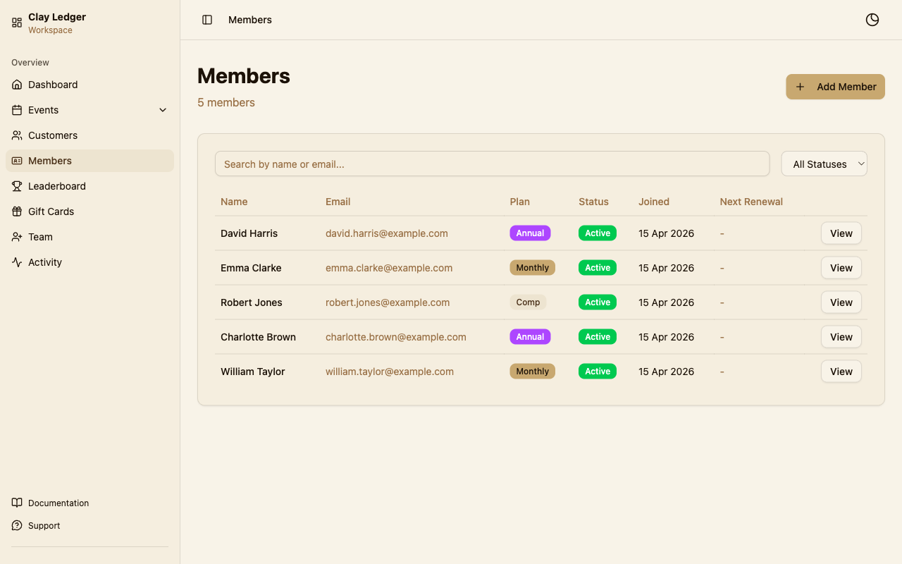 Memberships on autopilot